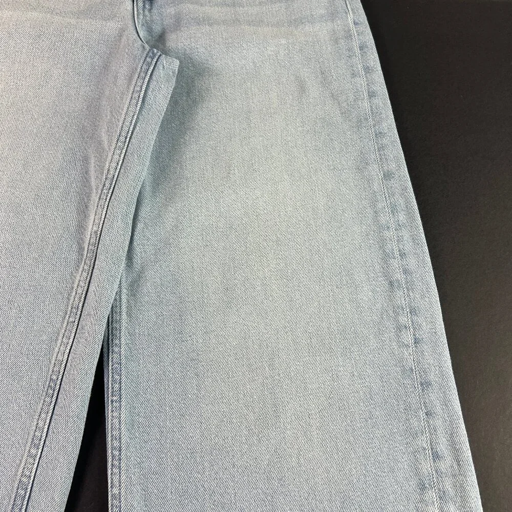 Rails Jeans Women's 26x26* Angeleno Crop Ultra Wide Leg Light Blue Denim Tag 24
